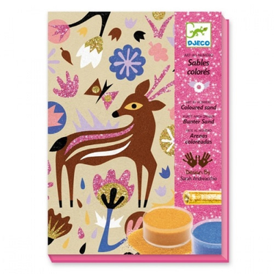 Djeco sand arts - merveille des bois, , medium