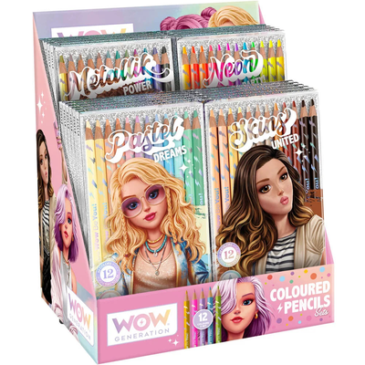 Wow Generation colored pencils 12ps - assorted