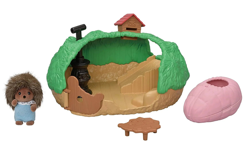 Sylvanian families baby hedgehog hideout, , medium image number null