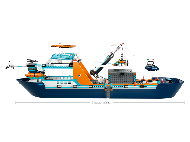 Product image: Lego city 60368 arctic explorer ship-null