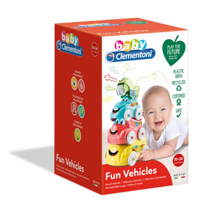 As baby clementoni play for future vehicle pyramid 10-36m, , medium image number null
