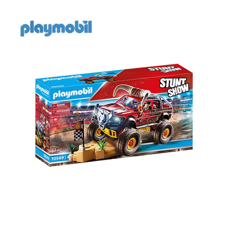 Playmobil stunt show bull monster truck, , medium-null