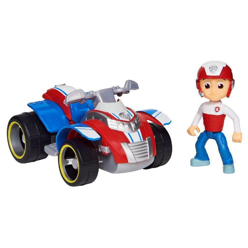 Paw patrol ryder's rescue aTV vehicle and figure, , medium-null