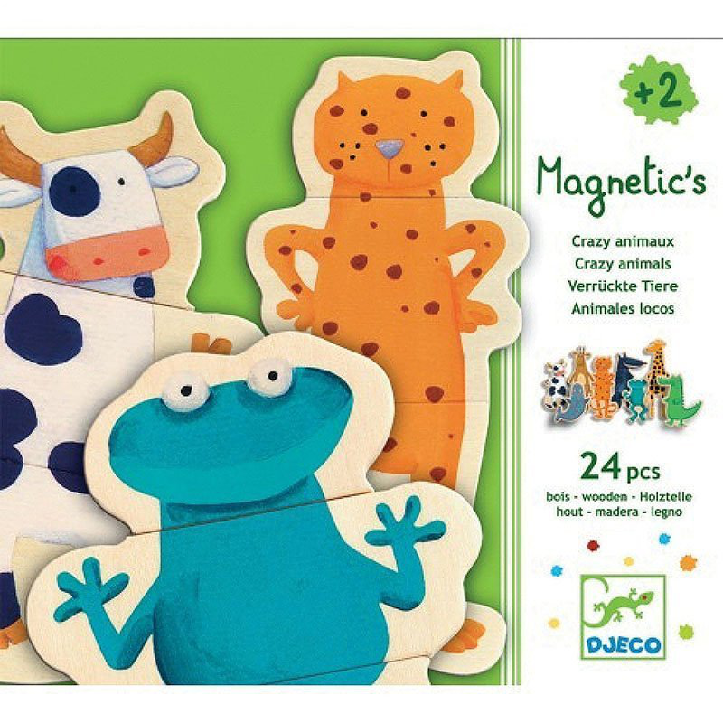 Magnetic crazy animals 3 pcs, , medium-null