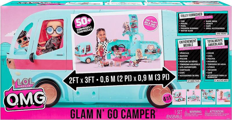L.o.l surprise o.m.g. Glam n' go camper, , medium-null