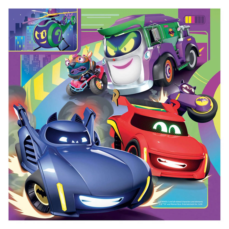 Ravensburger &pi;&alpha;&zeta;&lambda; batwheels (3 &pi;&alpha;&zeta;&lambda; x 49 &tau;&epsilon;&mu;&alpha;&chi;&iota;&alpha;) 12001056, , medium-null