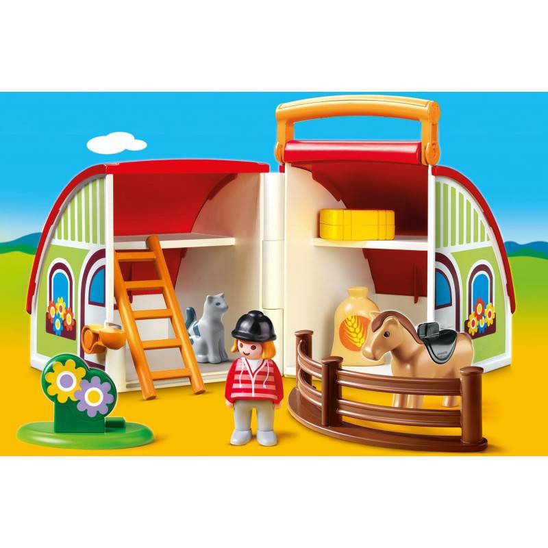 Playmobil 70180 - 1.2.3 my take along farm, , medium image number null