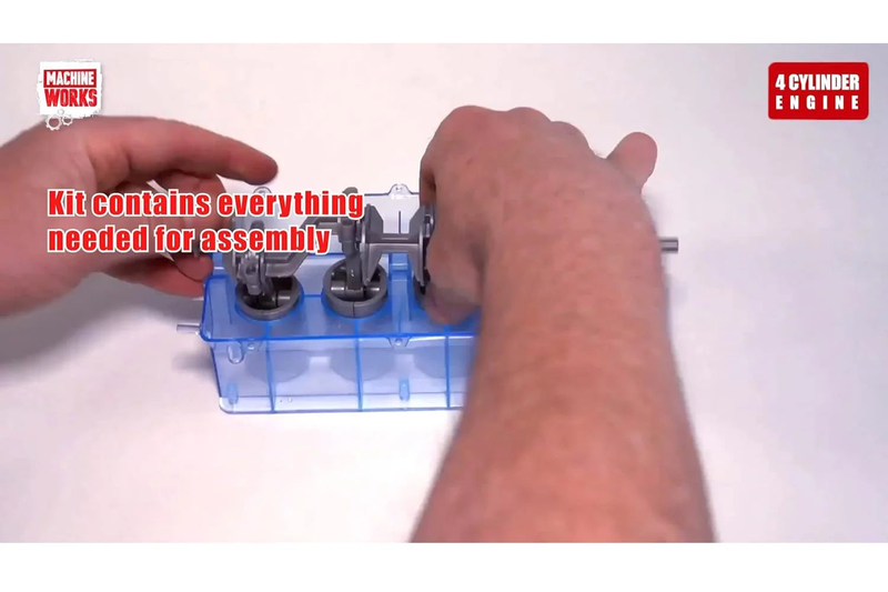 Machine works combustion engine building kit, , medium-null