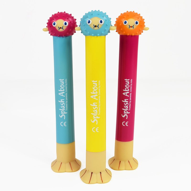Splash about latex puffer fish dive sticks 1x3, , medium image number null