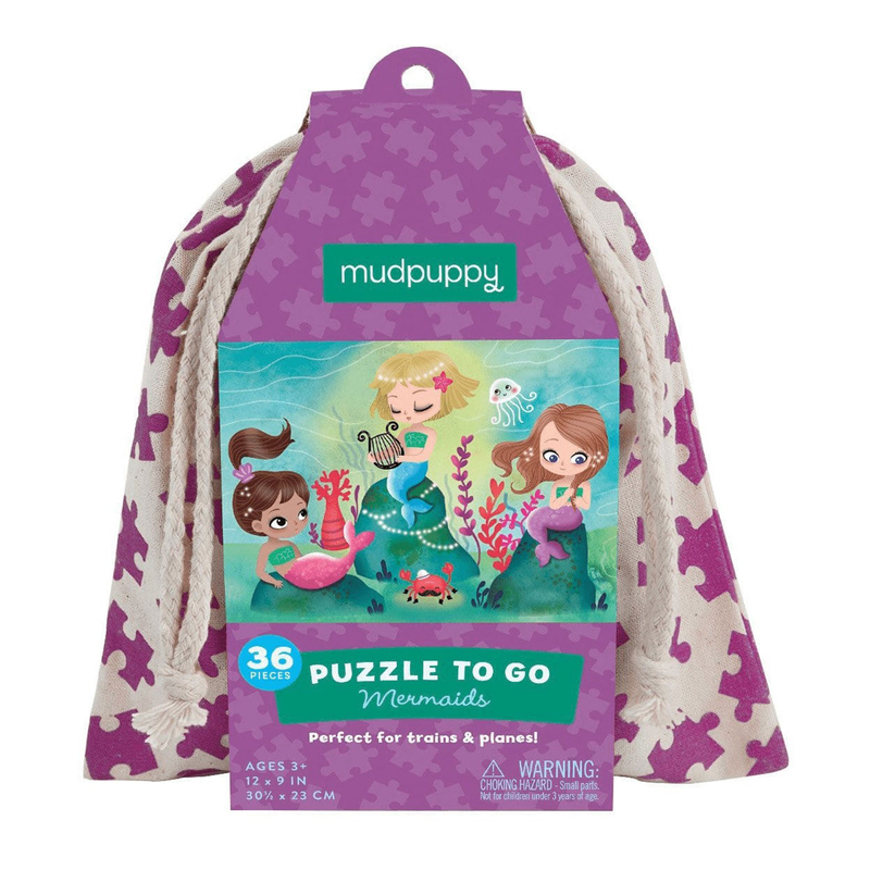 Puzzle to go - mermaids, , medium-null
