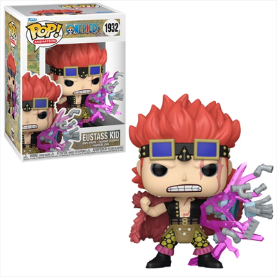 Funko pop! Animation: one piece - eustass kid #1932 vinyl figure, , medium