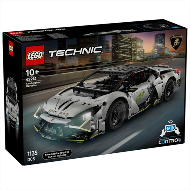 Lego technic lamborghini revuelto super sports car 42214 &gamma;&iota;&alpha; &eta;&lambda;&iota;&kappa;ί&epsilon;&sigmaf; 10+ 1135&tau;&mu;&chi;, , medium-null