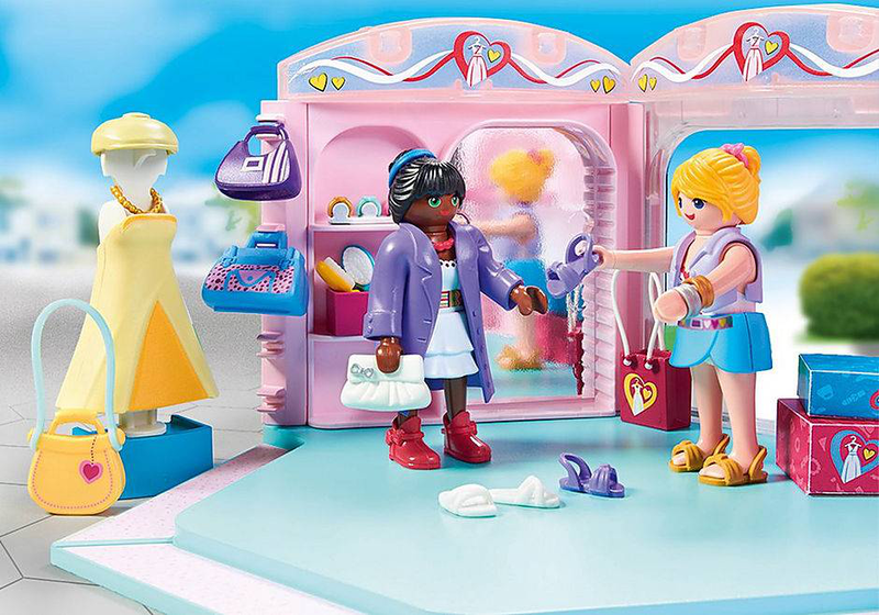 Playmobil 70591 city life fashion store playset with figures, , medium-null