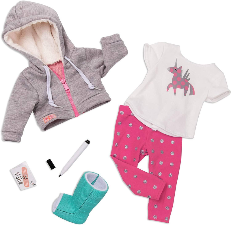 Our Generation deluxe doll clothes - get well soon outfit, , medium image number null
