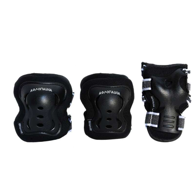 Skate protection pack, Black, medium