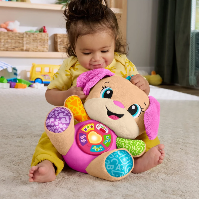 Fisher price smart stages puppy pink 6-36m, , medium-null