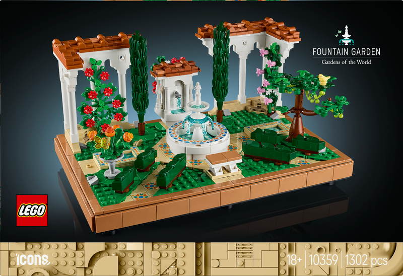 Lego icons fountain garden 10359 &gamma;&iota;&alpha; &eta;&lambda;&iota;&kappa;ί&epsilon;&sigmaf; 18+ 1302&tau;&mu;&chi;, , medium-null
