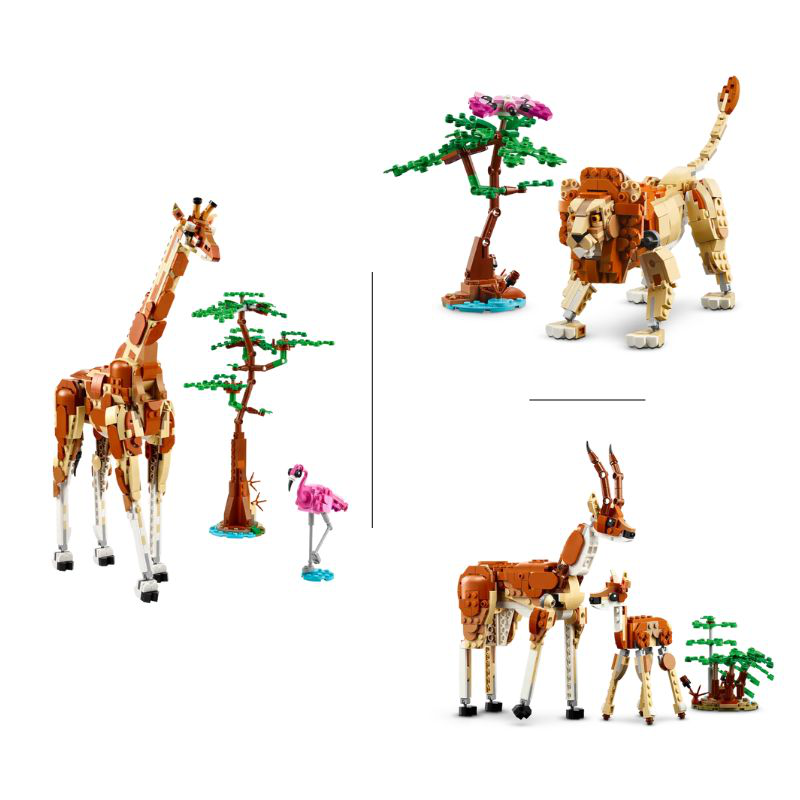 Lego 31150 creator - wild safari animals, , medium-null