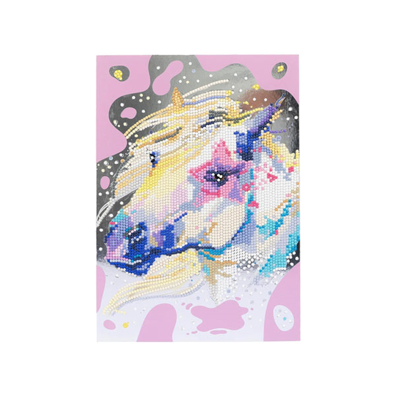 Product image: Diamantiny level up watercolor unicorn, , medium-null