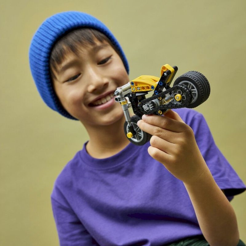 Lego 42225 technic - yellow motorcycle, , medium-null