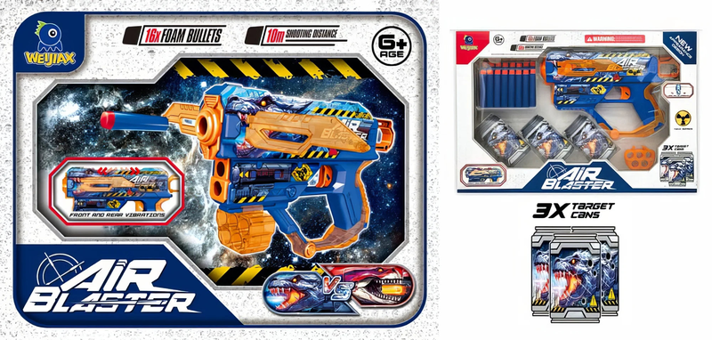 Air blaster manual soft bullet toy gun, , medium image number null