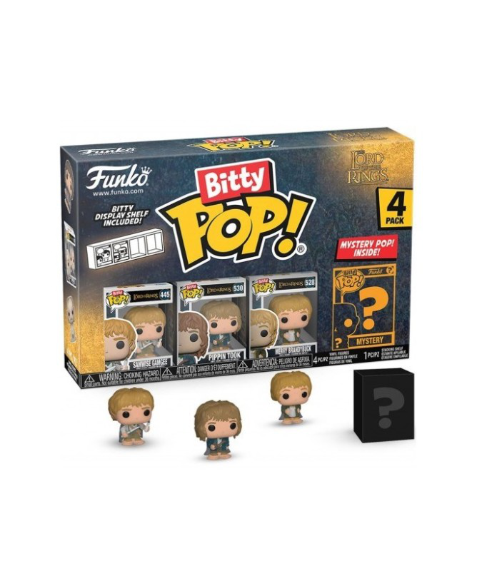 Product image: Funko pop! 4 pack: bitty pop lord of the rings figures, , medium-null