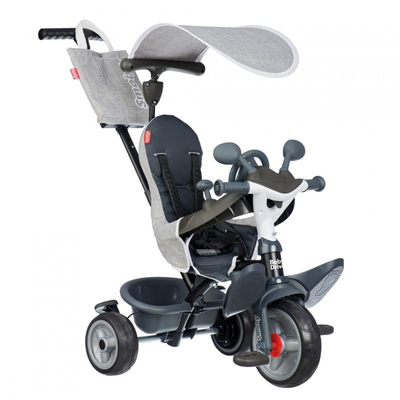 Smoby baby driver tricycle grey 7600741503, , medium