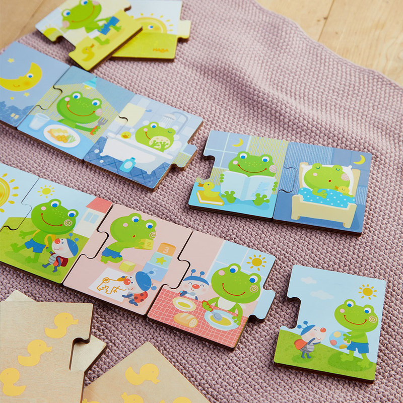 Product image: Haba matching game mr. Froggys day, , medium-null