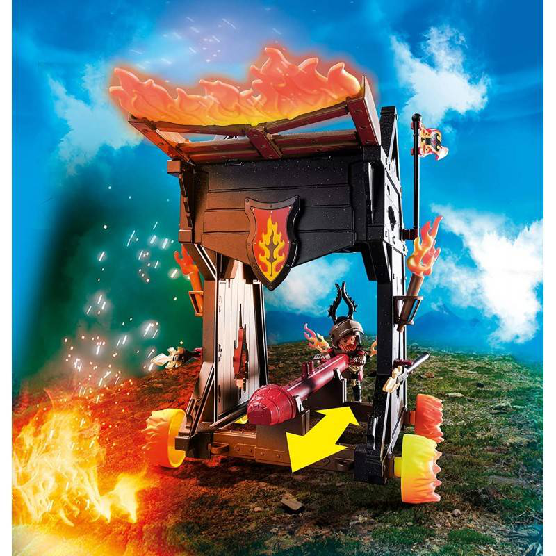 Playmobil 70393 novelmore fire ram, , medium image number null