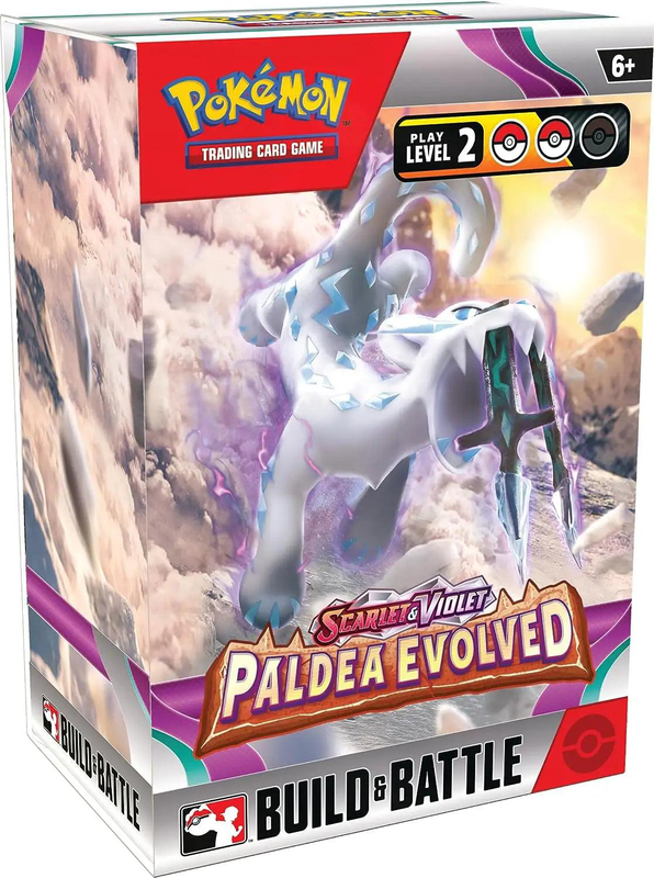 Pokémon tcg: scarlet & violet-paldea evolved build & battle stadium, , medium-null