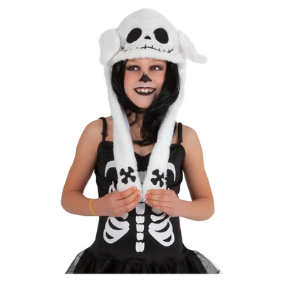 Halloween  ghost costume with hat and magic ears