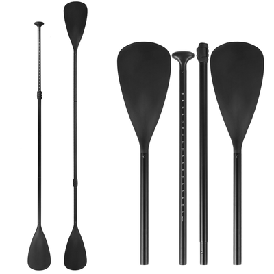 Sup board adjustable dual paddle, Black, medium