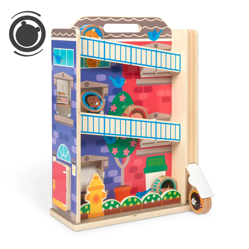 Melissa & doug go tots town house tumble, , medium-null