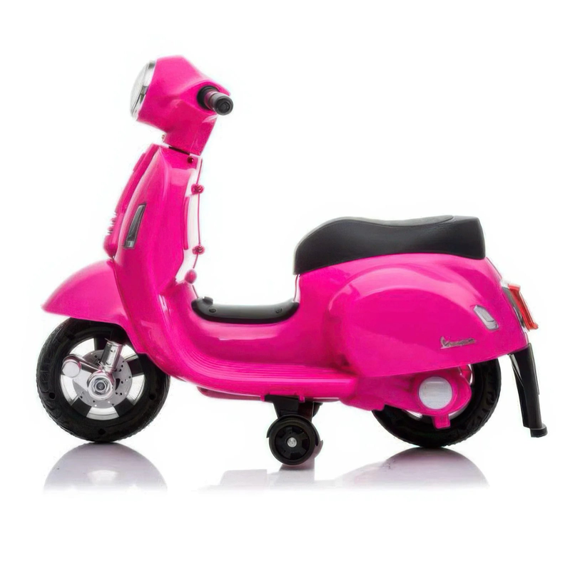 Mini vespa kids electric 6v battery powered motorbike ride-on - pink, , medium image number null