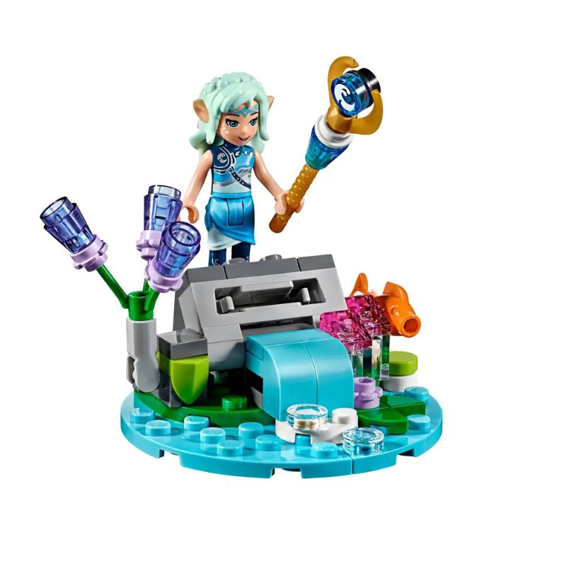 Lego 41191 elves - naida  the water turtle ambush, , medium-null