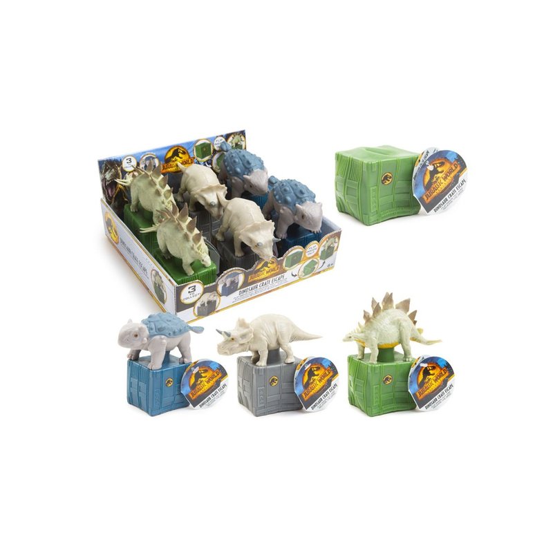 Dinosaur in a crate pop up squishy toy, , medium-null