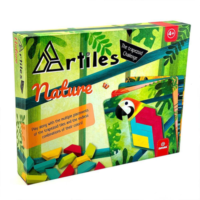 Svoora artiles – the trapezoid challenge ‘nature’, , medium
