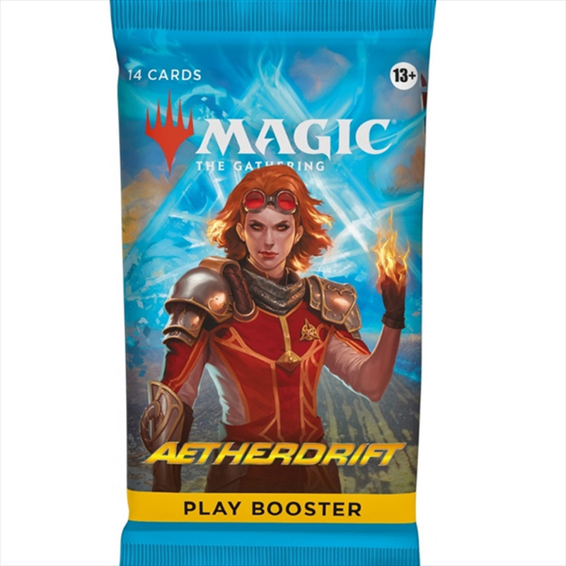 Product image: Mtg magic the gathering - aetherdrift - en play booster box - play booster pack, , medium-null