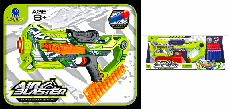 Air blaster manual soft bullet toy gun image number null