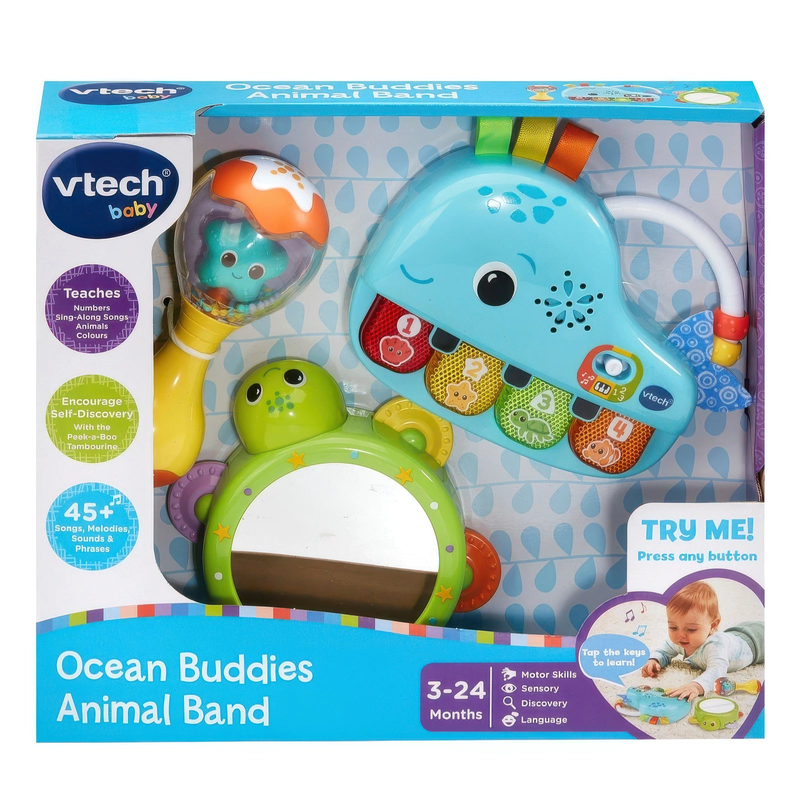 Vtech baby ocean buddies animal band musical toys, , medium image number null