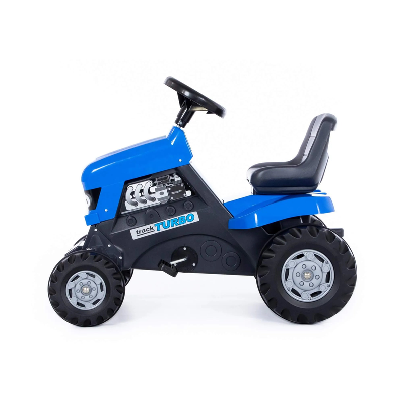Turbo pedal tractor - blue, , medium-null