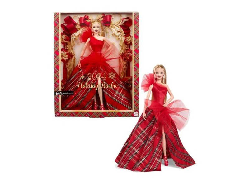Mattel barbie signature holiday 2024 doll, , medium-null