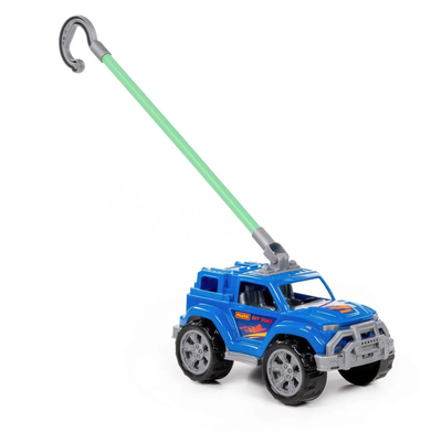 Legionary push along car - blue, , medium