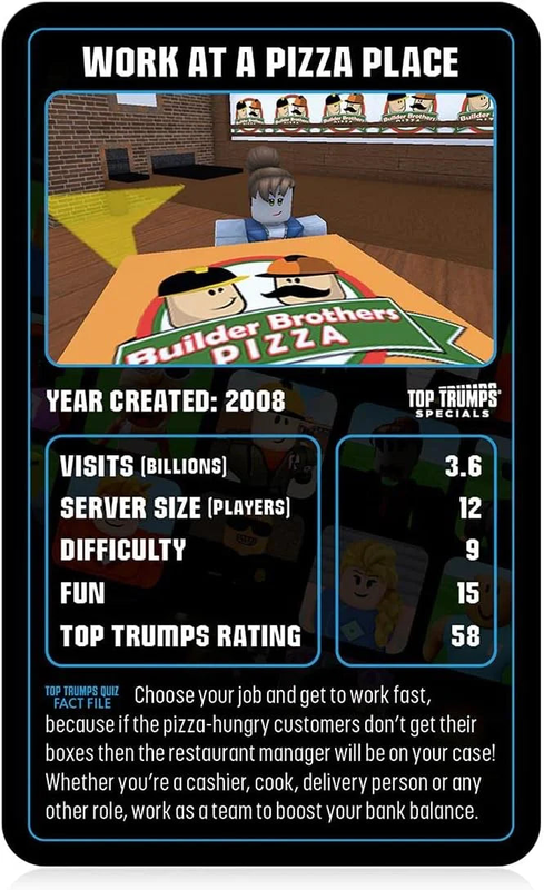 Product image: Top trumps the independent and unofficial guide to roblox-null