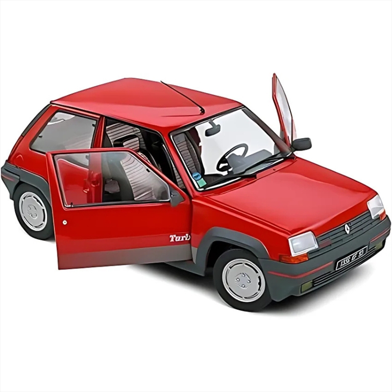 Product image: Solido 1/18 1985 renault 5 gt turbo mk1, red, , medium-null