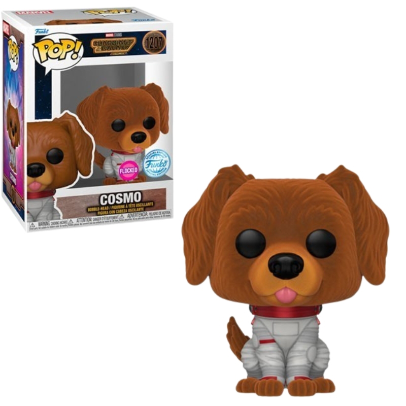 Product image: Funko pop! Marvel: guardians of the galaxy volume 3 - cosmo flocked special edition #1207 bobble-hea, , medium-null