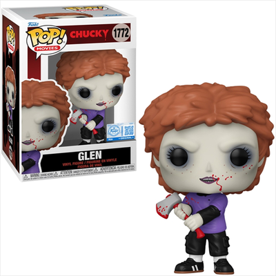 Funko pop! Movies: chucky - glen with axe special edition #1772 vinyl figure, , medium