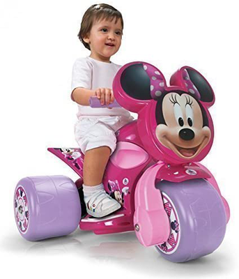 Injusa trimoto samurai minnie bow-tique 6v electric tricycle ref. 12501-bc 29723/ 99634764, , medium