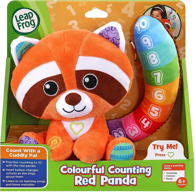 Leapfrog colourful counting red panda, , medium image number null