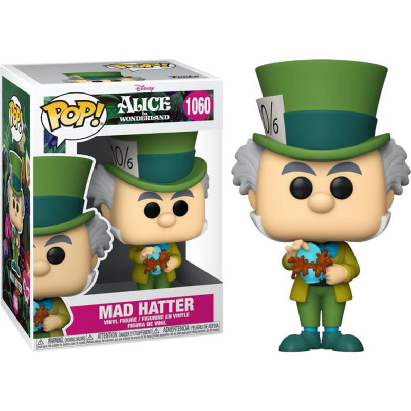Pop funko! Disney: alice in wonderland mad hatter figure, , medium-null